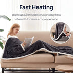 Heated Wearable USB Travel Blanket